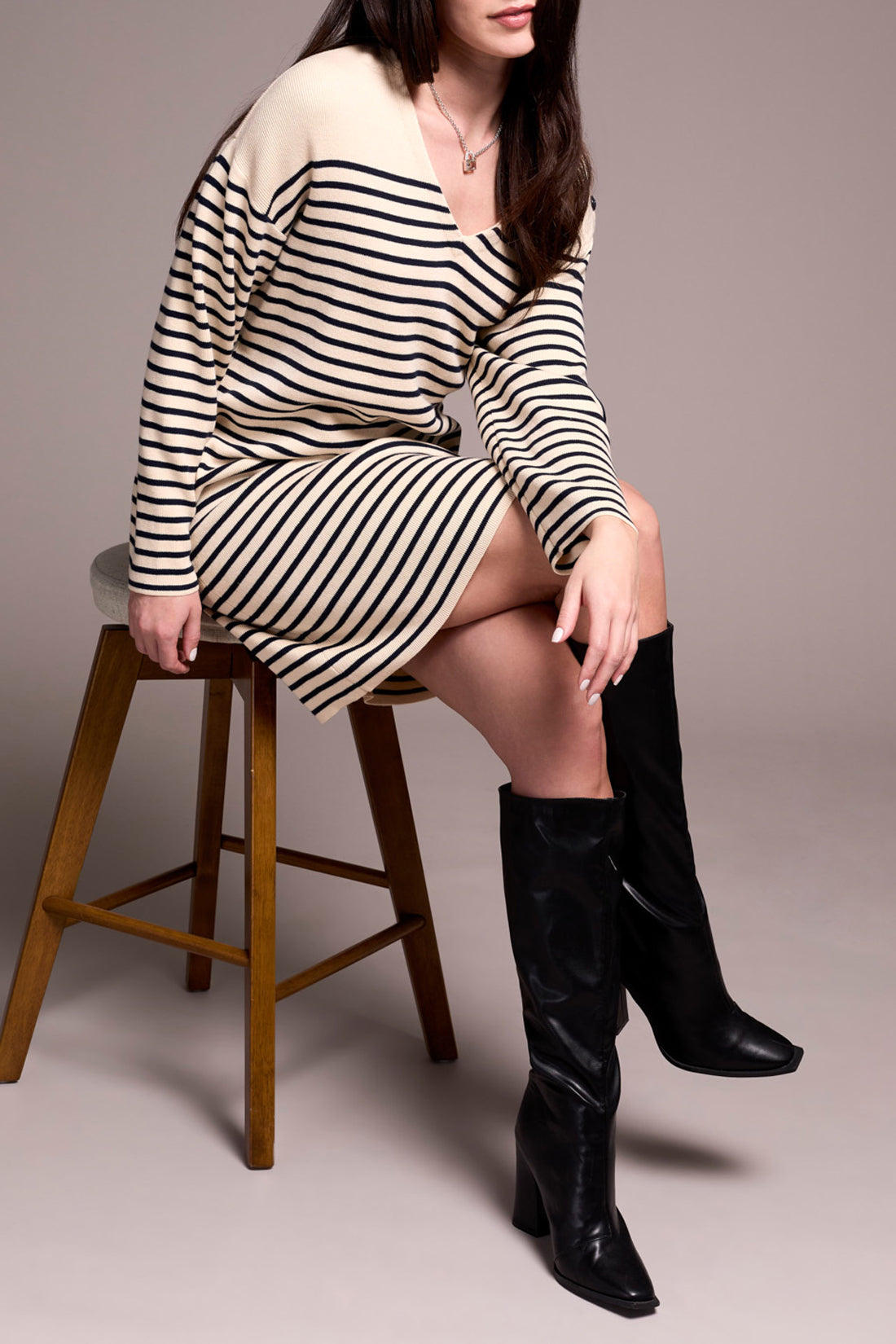 Tribal Kendall Dress - Ecru