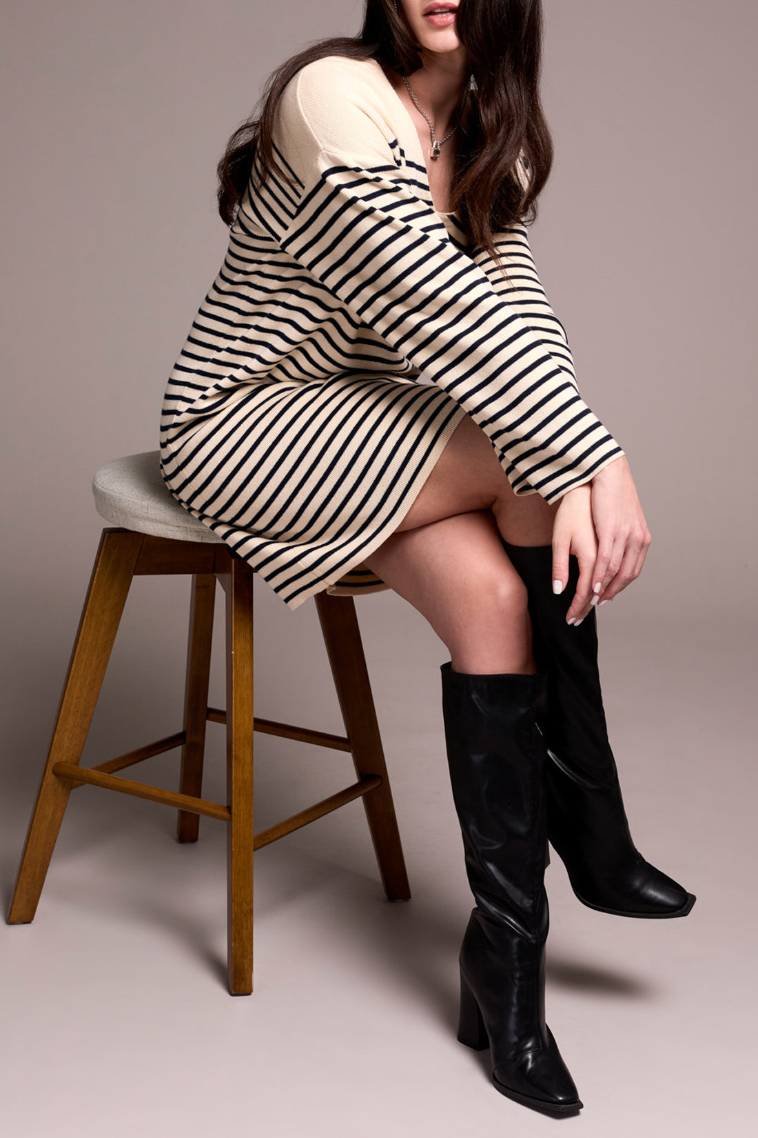 Tribal Kendall Dress - Ecru