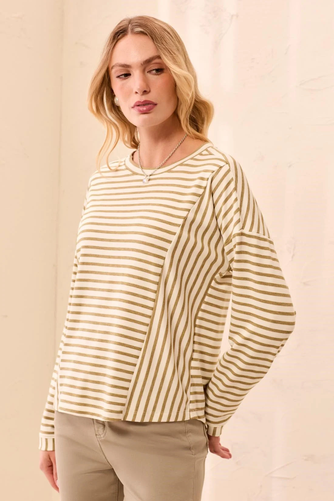 Tribal Kylie Long Sleeved Tee - Aloe