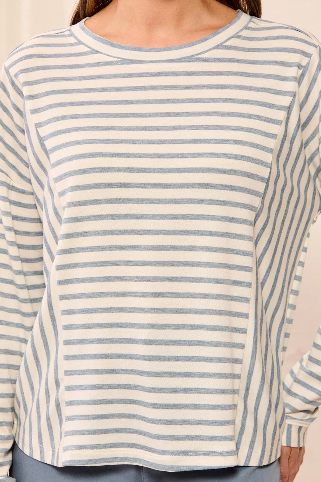 Tribal Kylie Long Sleeved Tee - Blue Fog