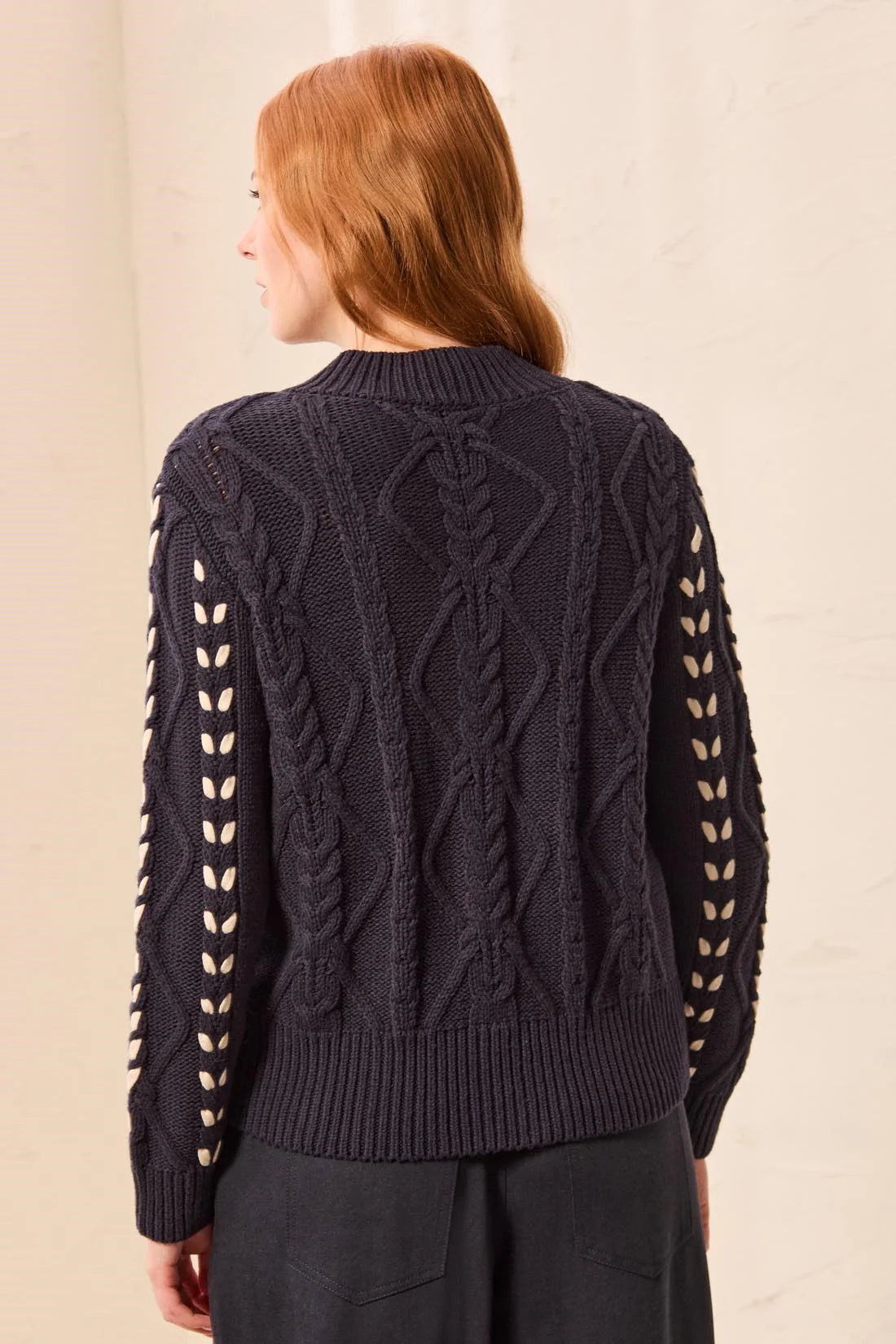 Tribal Laci Sweater - Sapphire