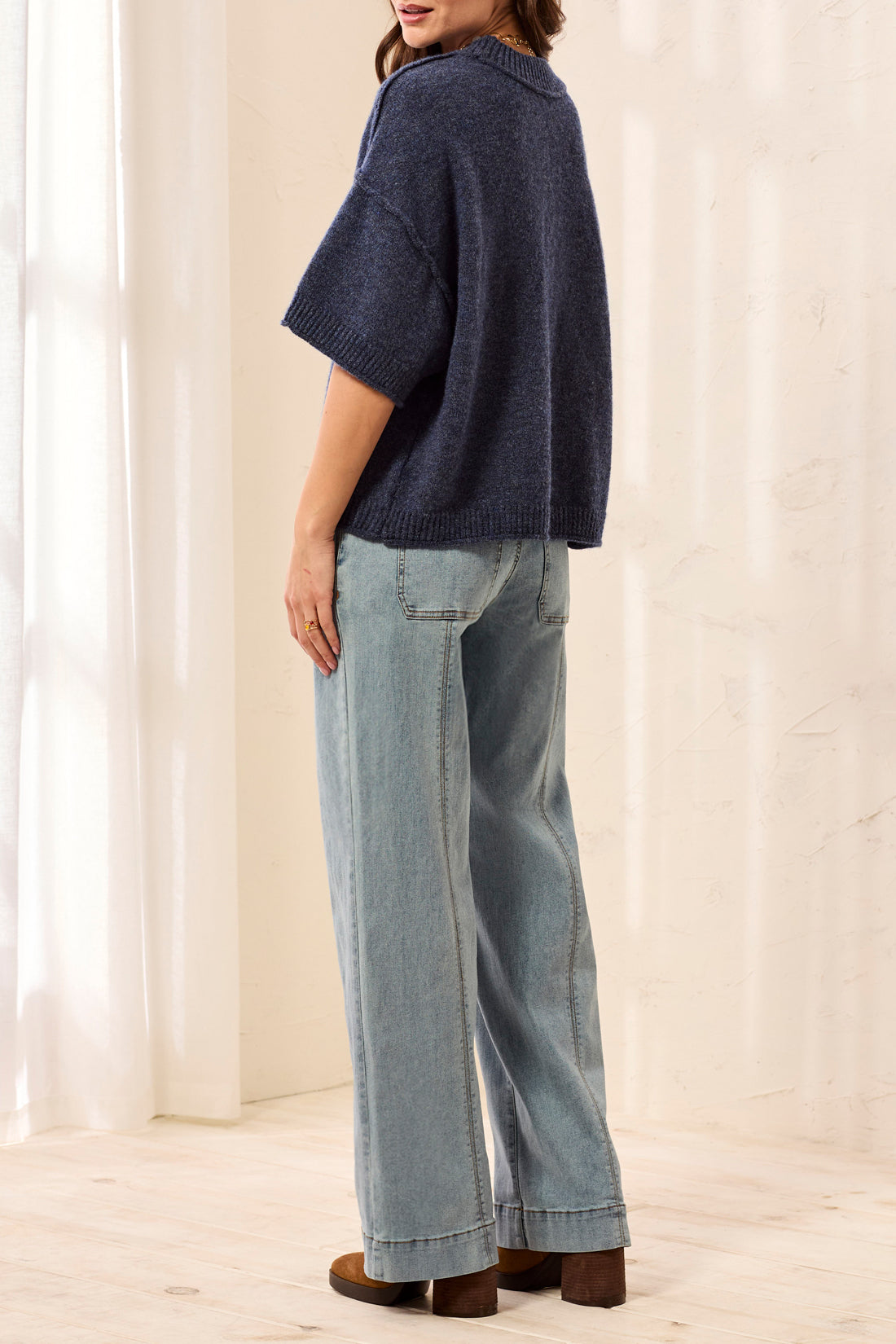 Tribal Lofty SS Sweater - Nightfall