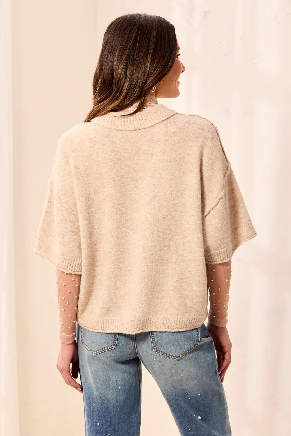Tribal Lofty SS Sweater - Pashmina