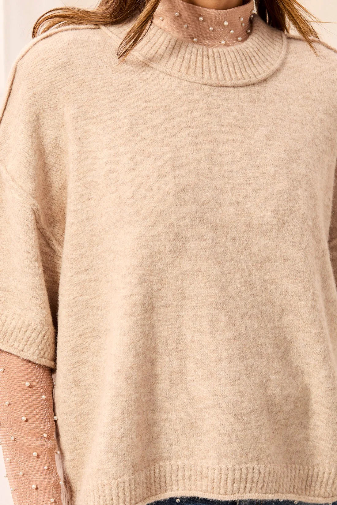 Tribal Lofty SS Sweater - Pashmina