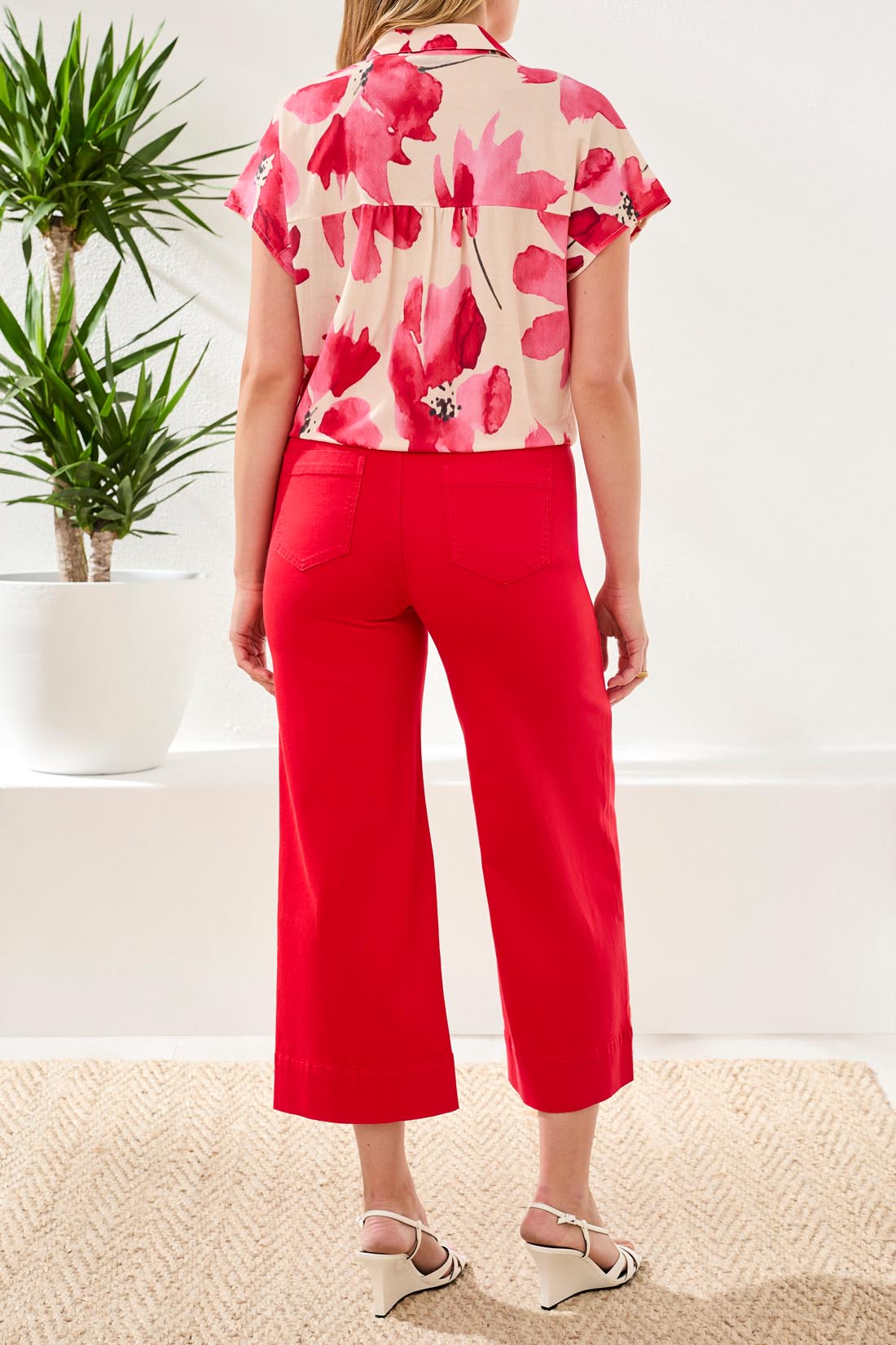 Tribal Louise Blouse - Sangria