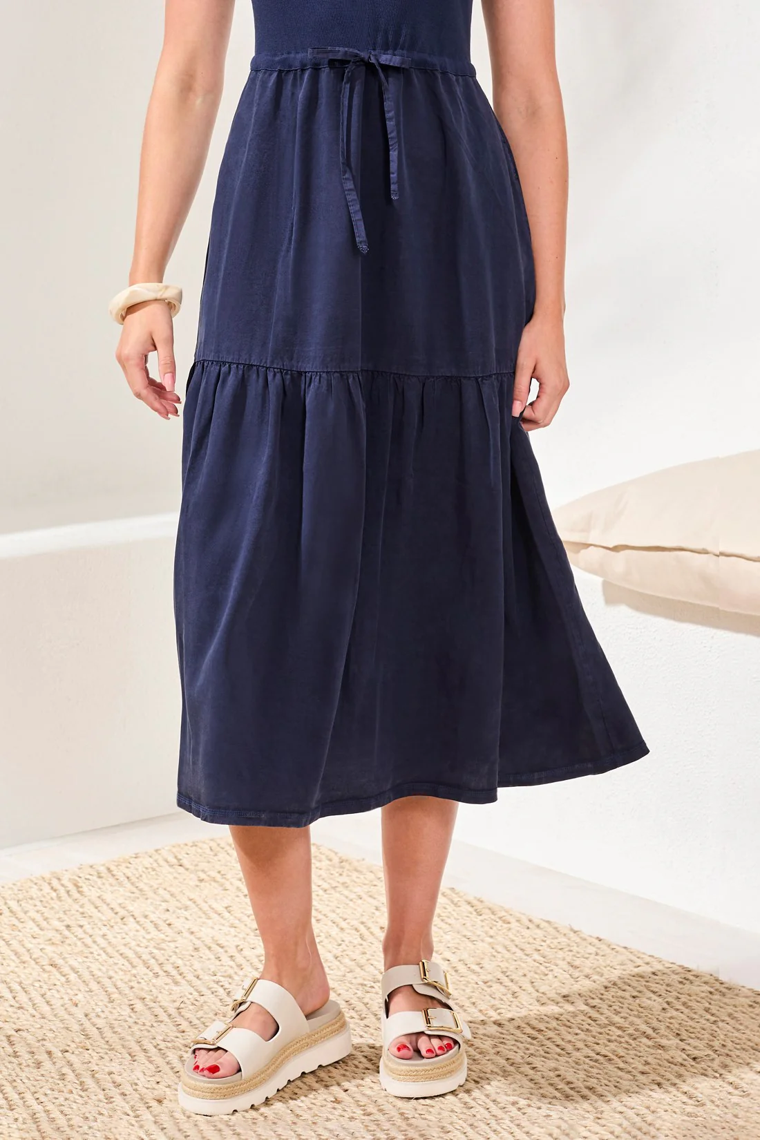 Tribal Maya Dress - Nautical