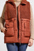 Tribal Melissa Sherpa Vest - Marsala Clothing - Outerwear - Coats by Tribal | Grace the Boutique