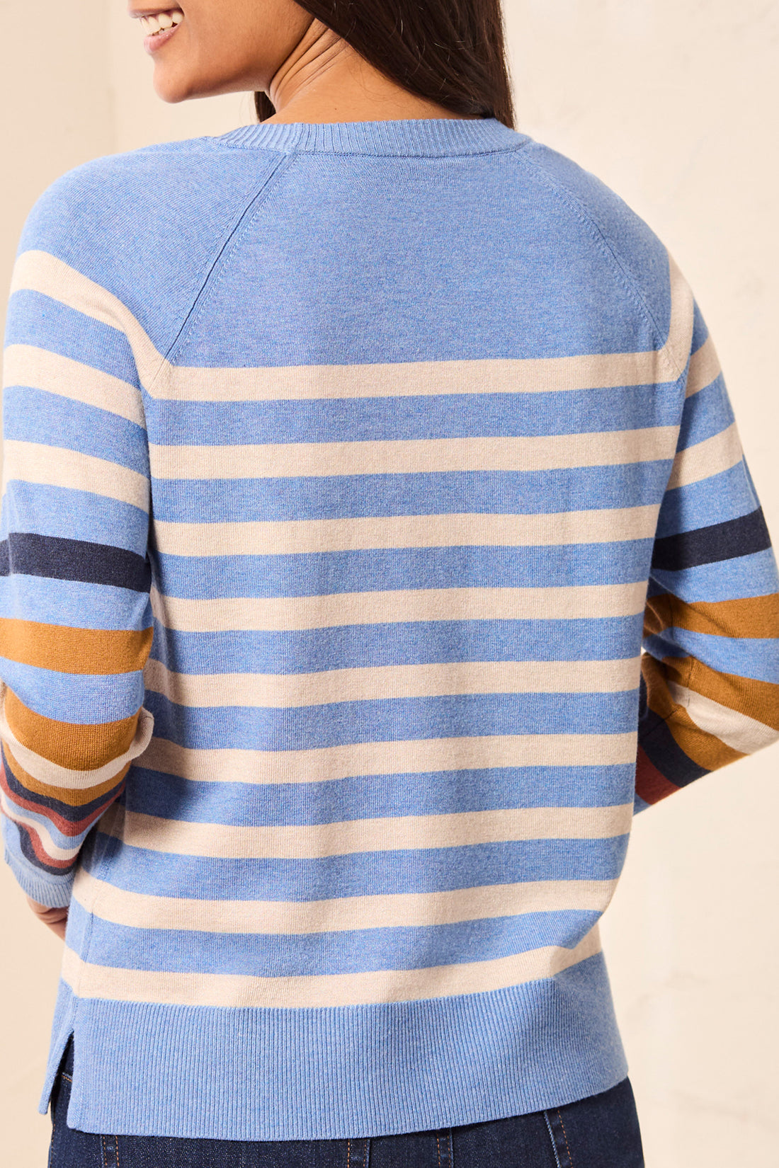 Tribal Multi Stripe Sweater - Stellar