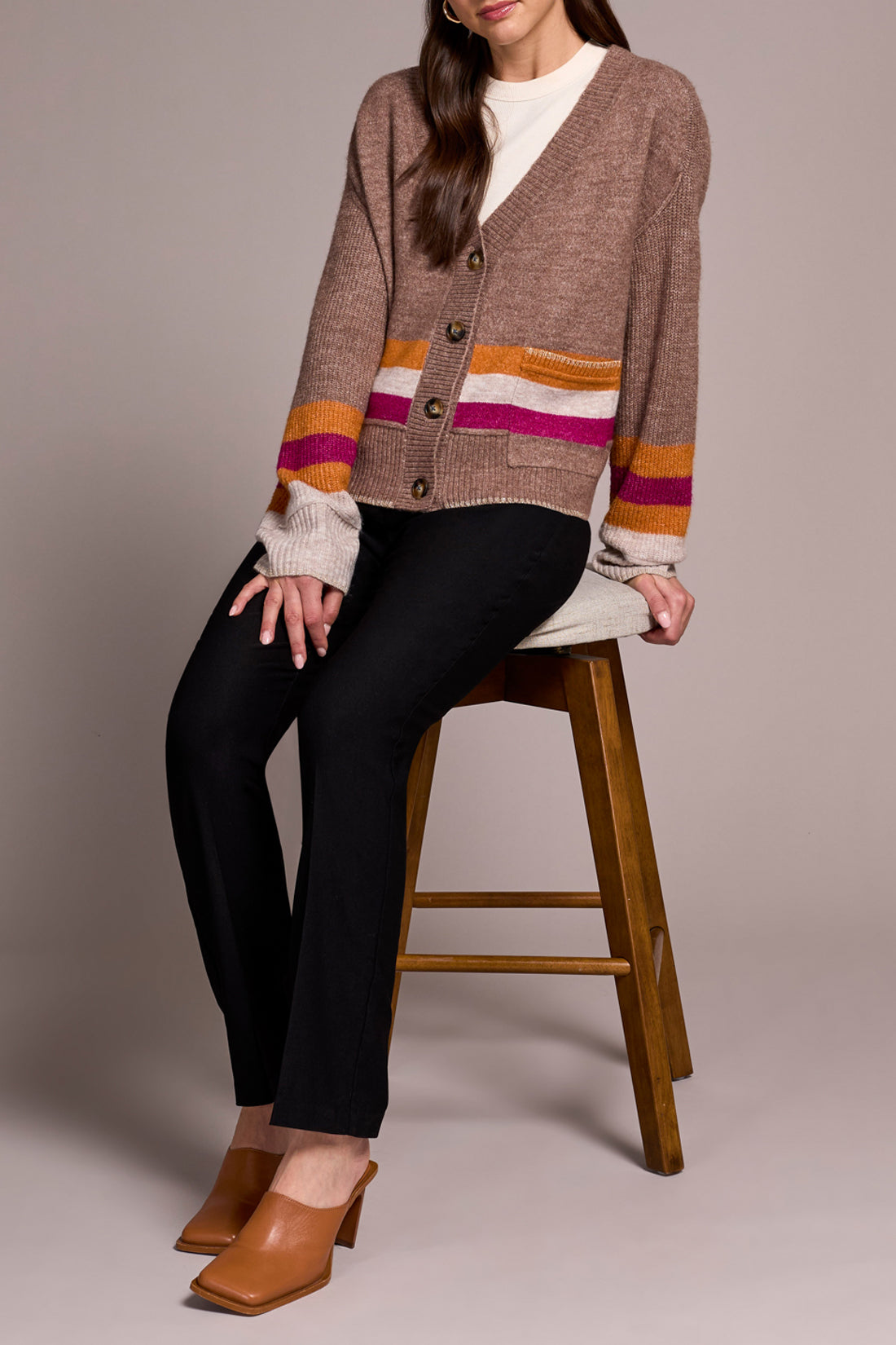 Tribal Natalia Cardi - Mocha