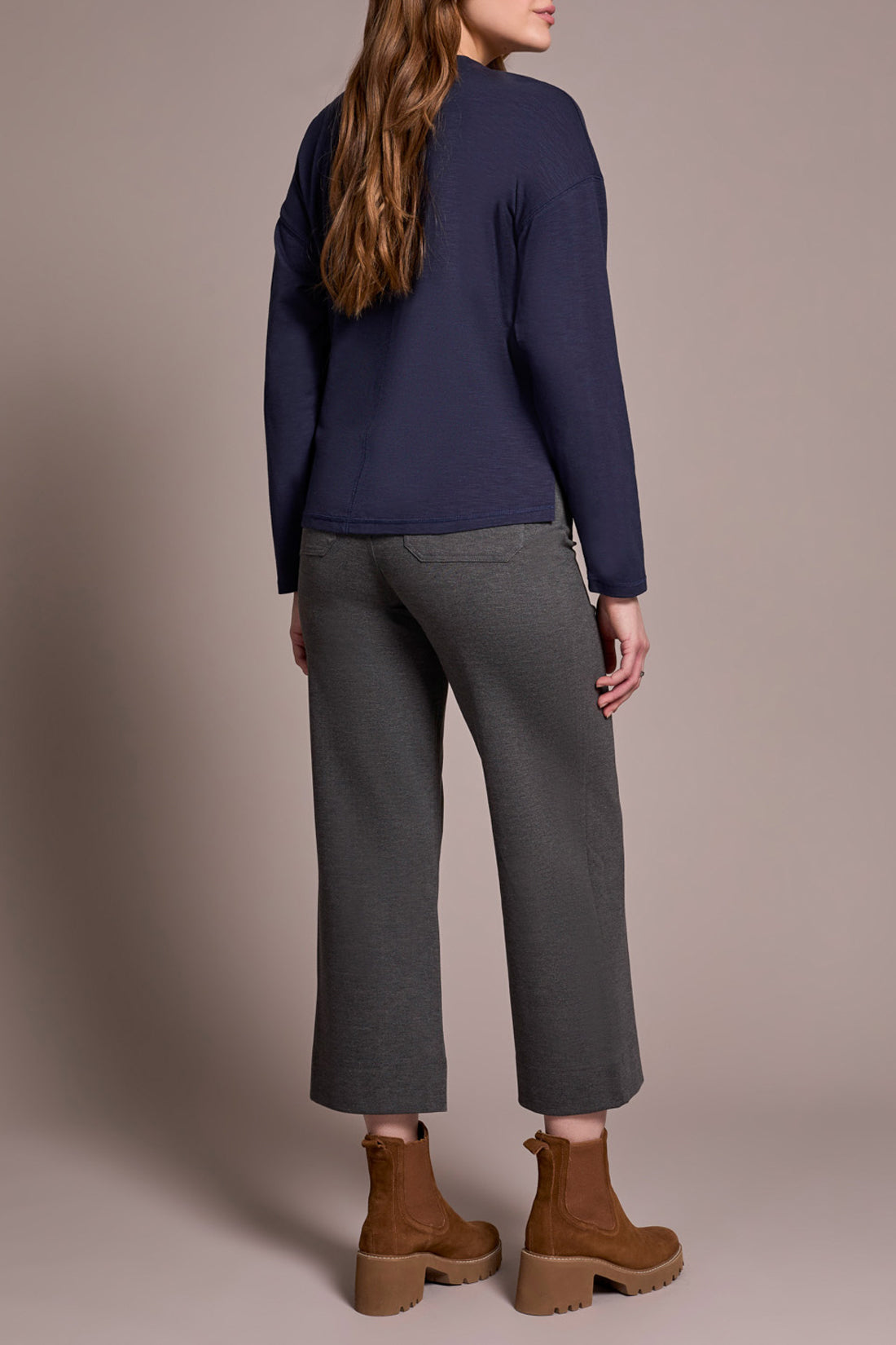 Tribal Phoebe V-Neck Top - Sapphire