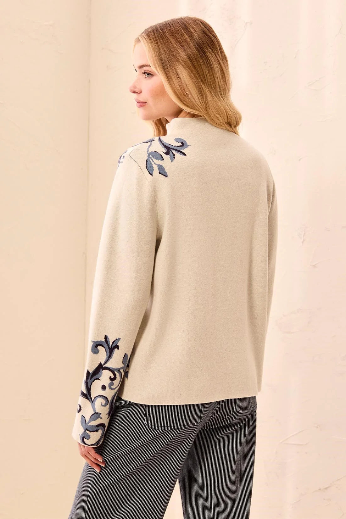 Tribal Pia Sweater - Moonstone