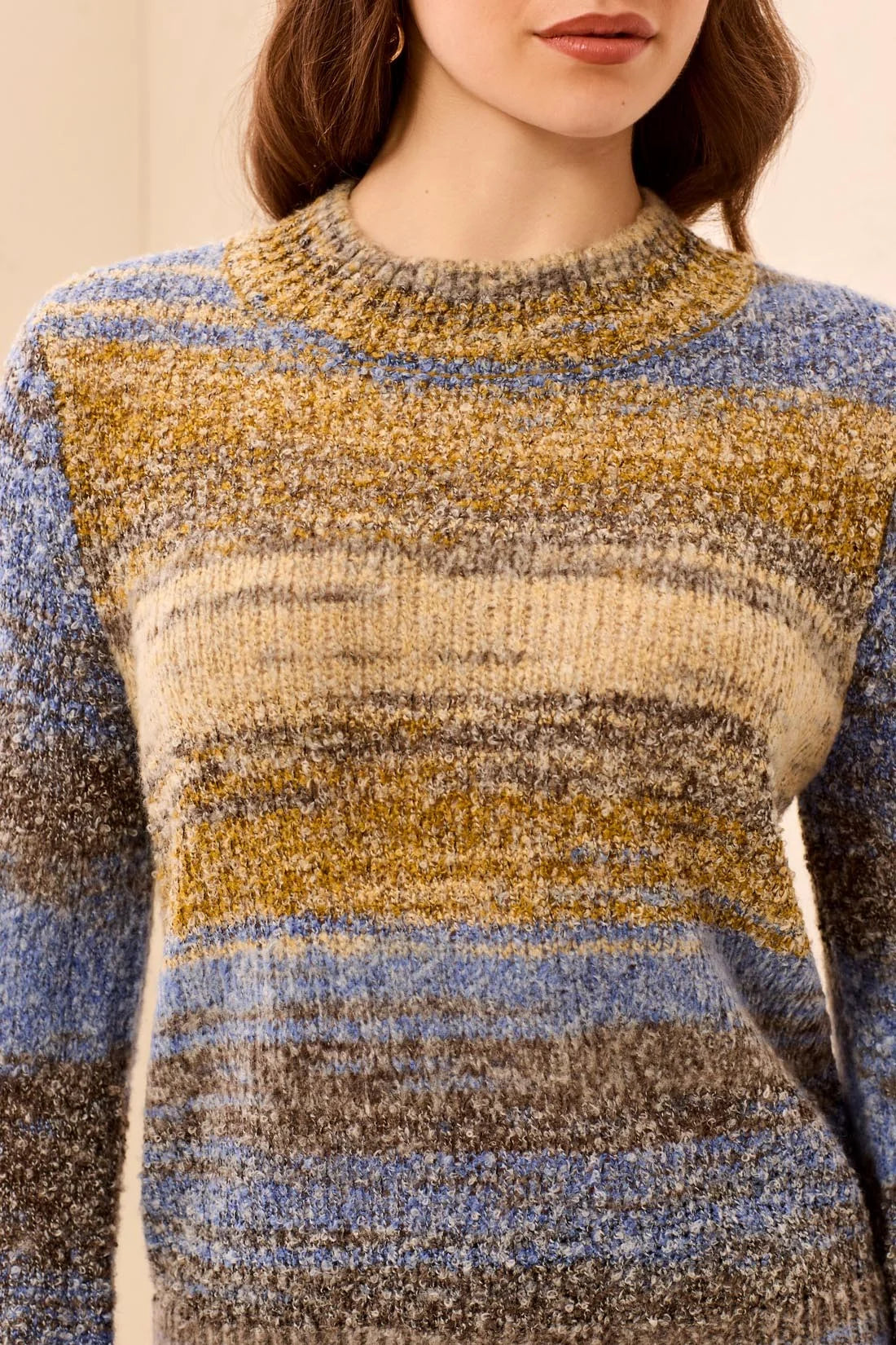 Tribal Quinn Sweater - Cobalt