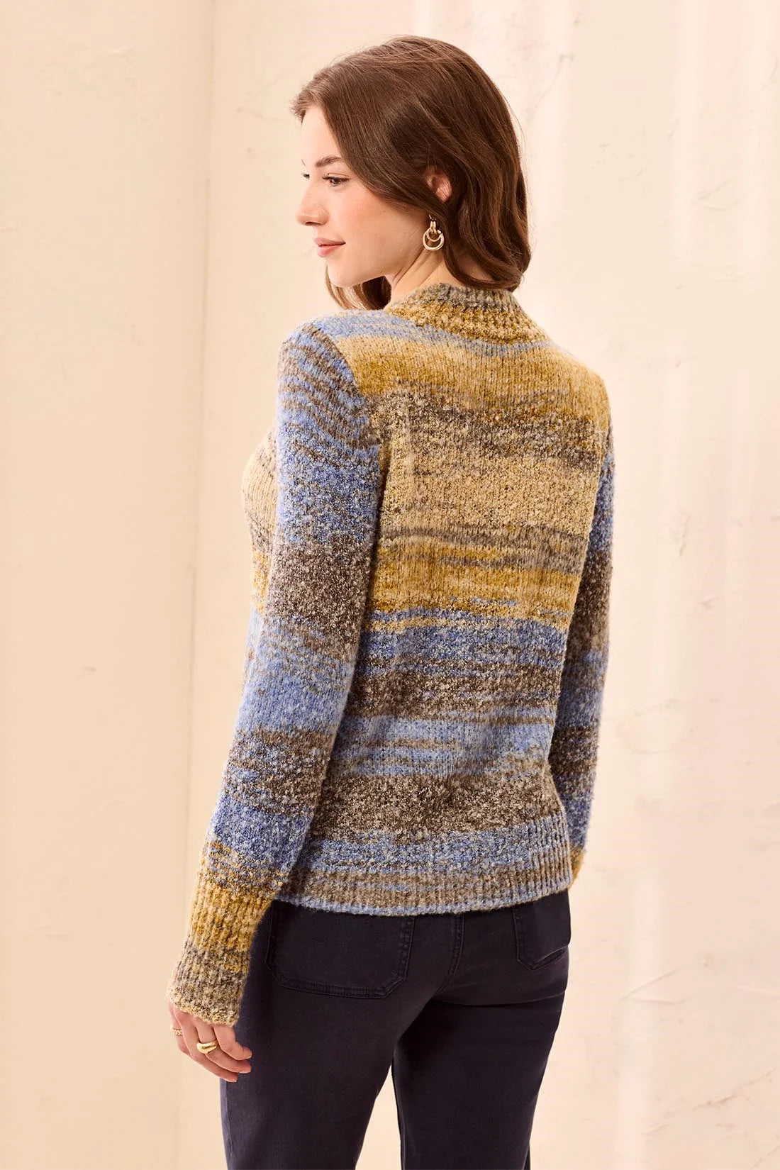 Tribal Quinn Sweater - Cobalt