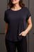 Tribal Reagan Crew Neck - Black Clothing - Tops - Shirts - SS Knits by Tribal | Grace the Boutique