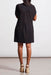 Tribal Shift Knit Dress - Black Clothing - Dresses + Jumpsuits - Dresses - Short Dresses by Tribal | Grace the Boutique