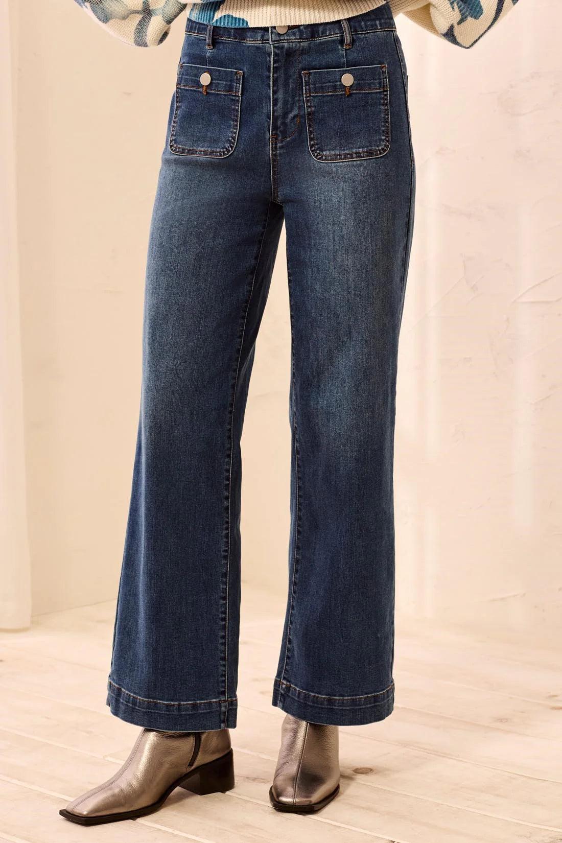 Tribal Sophia Curvy Straight Ankle - Dusk