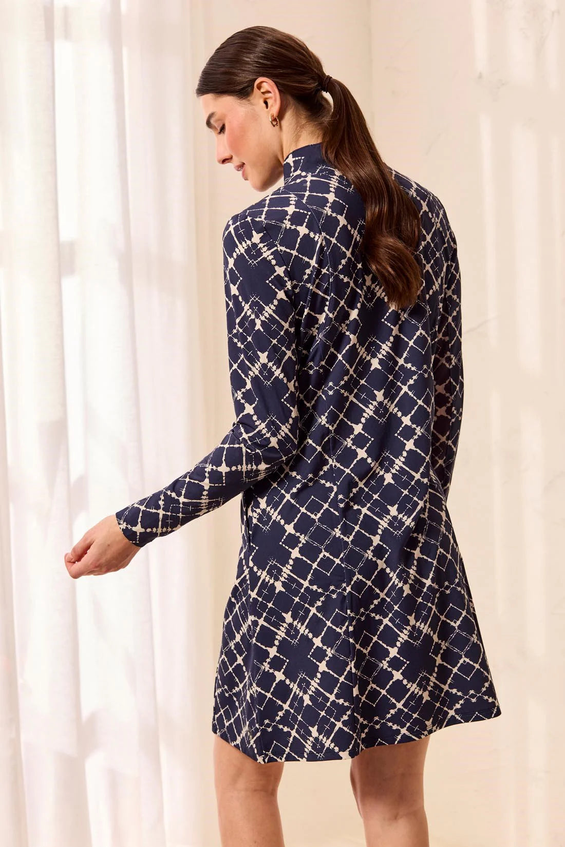 Tribal Sport Dress - Estate Blue