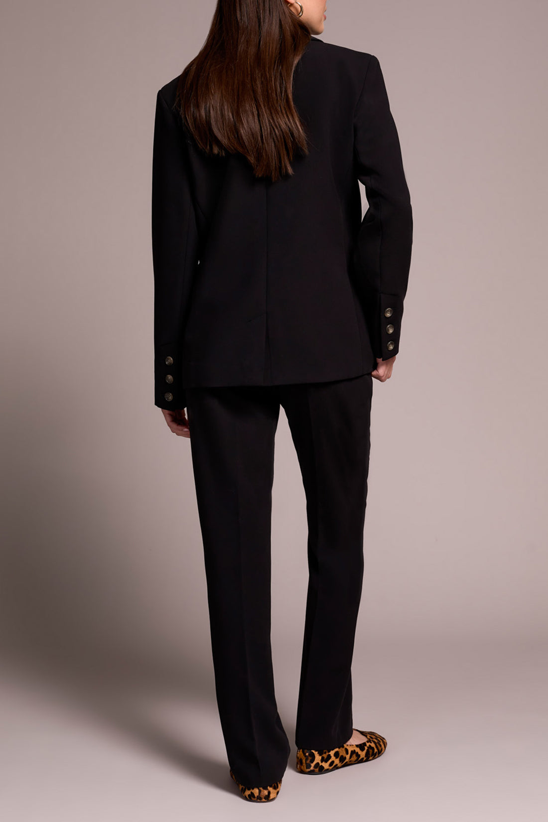 Tribal Stella Blazer - Black