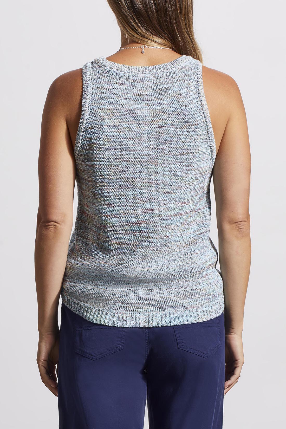 Tribal Sweater Cami - Blue Cloud Clothing - Tops - Shirts - SS Knits - Sleeveless Knits by Tribal | Grace the Boutique