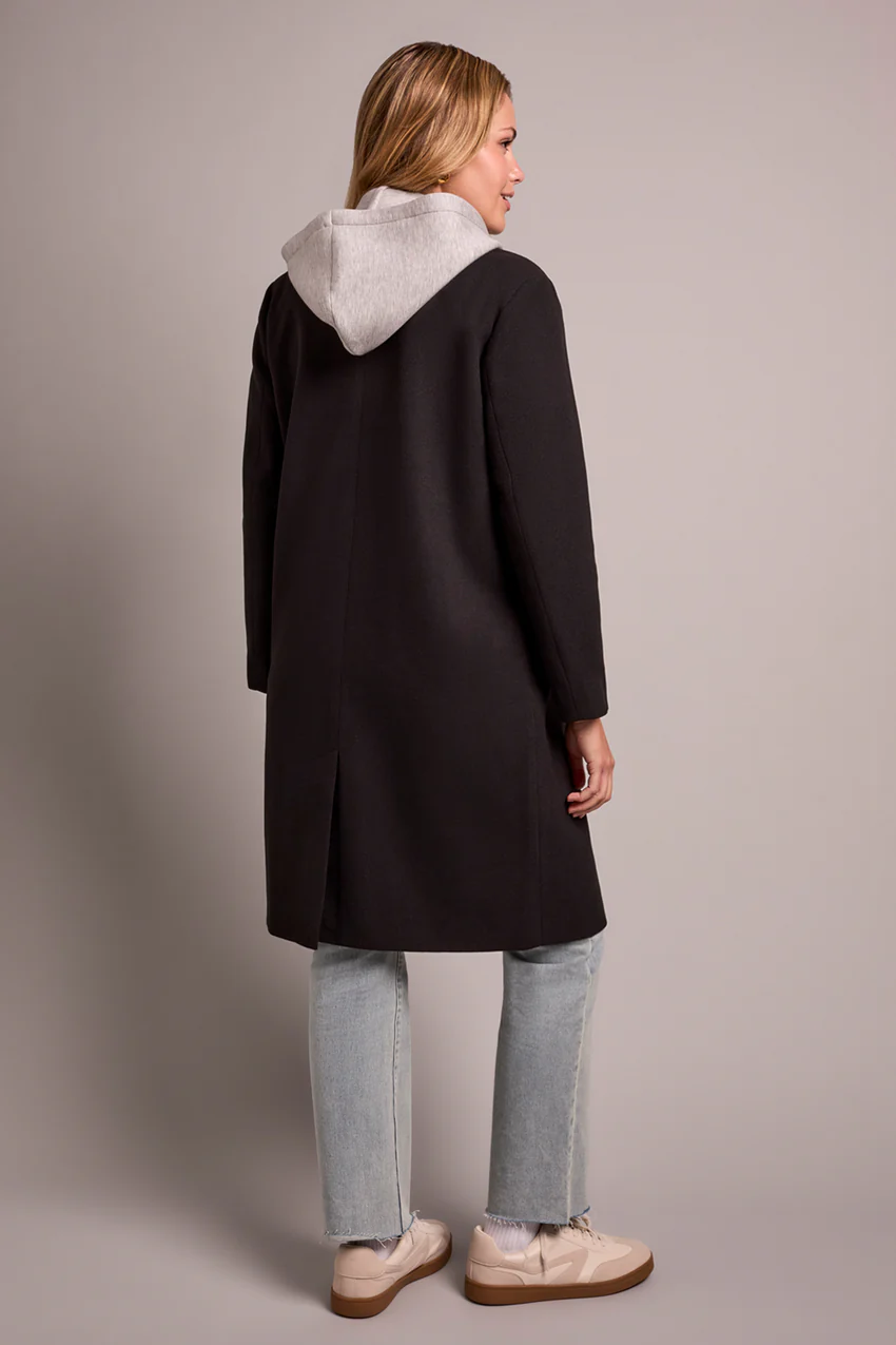 Tribal Tate Trench Coat - Black