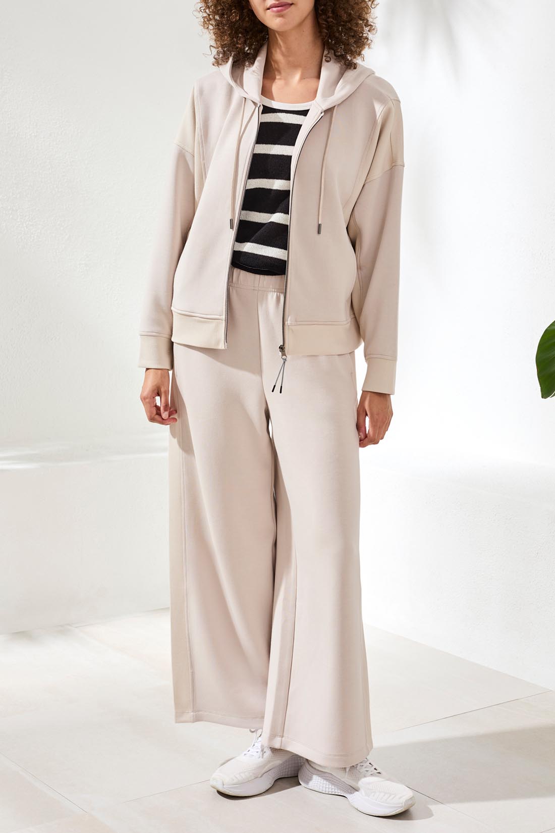 Tribal Technolux Zip Hoodie - Sanddune