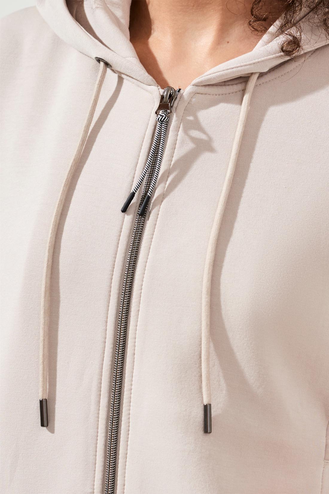 Tribal Technolux Zip Hoodie - Sanddune