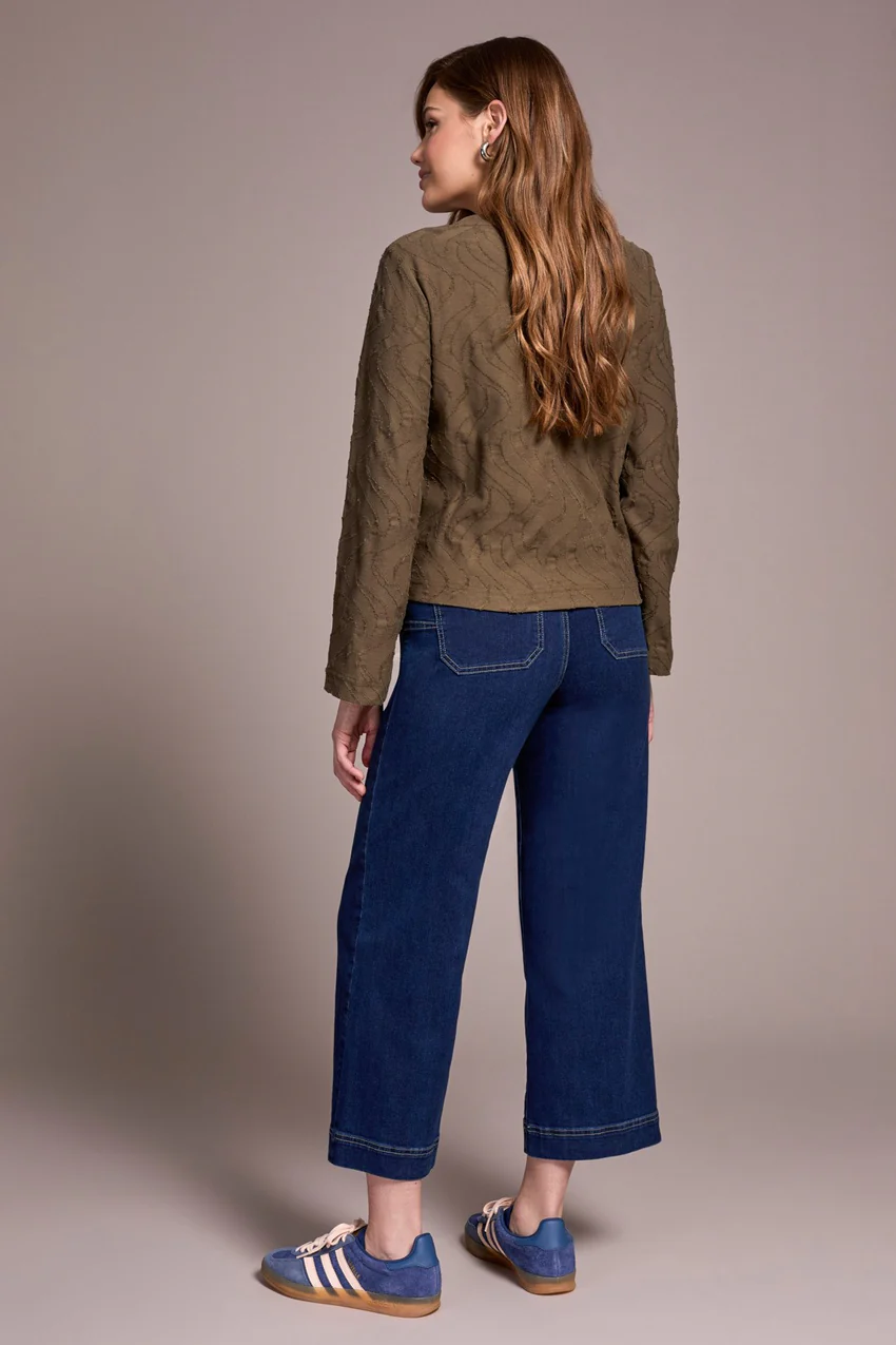 Tribal Tessa V-Neck - Ivy