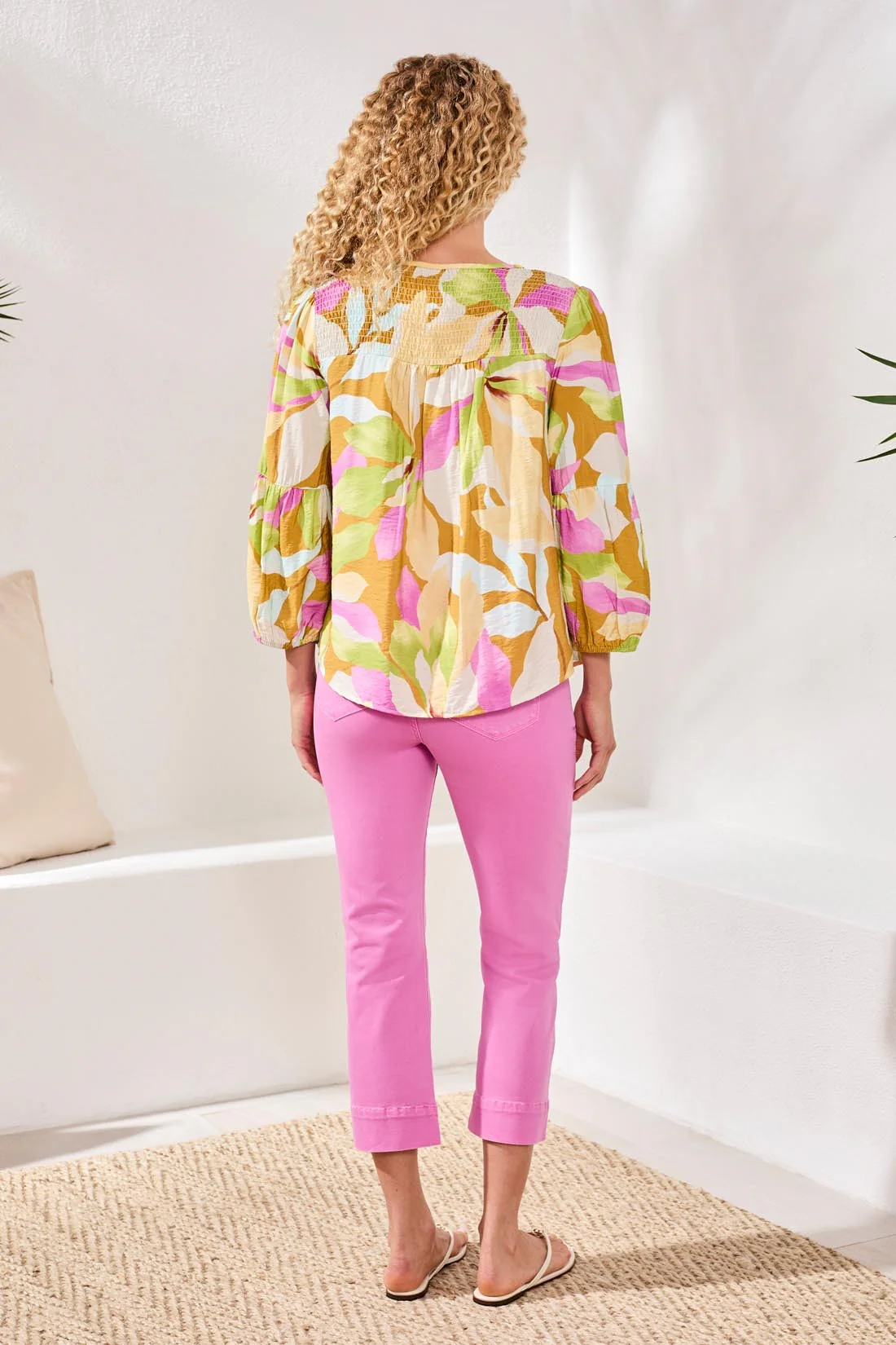 Tribal Willa Blouse - Wisteria