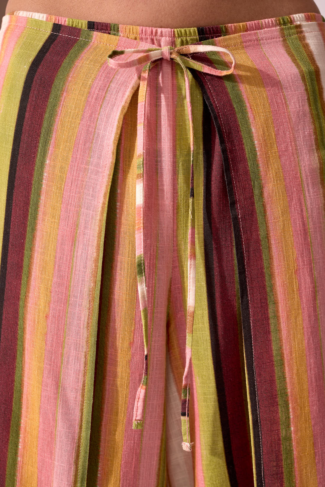 Tribal XIX Palms Wrap Pant - Cabana