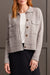 Tribal Zara Cardi - Grey Mix Clothing - Tops - Sweaters - Cardigans by Tribal | Grace the Boutique