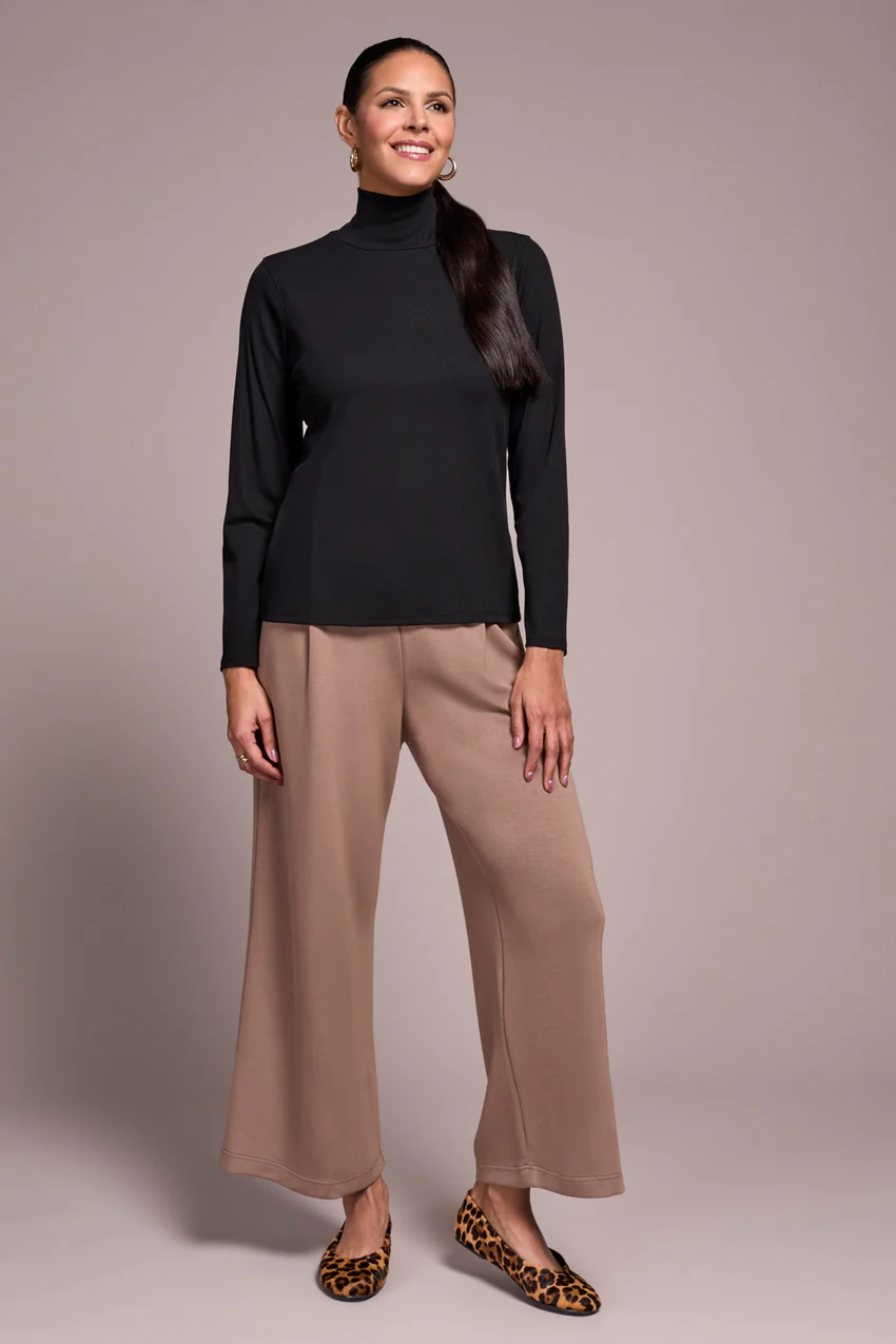 Tribal Zoe Turtleneck - Black