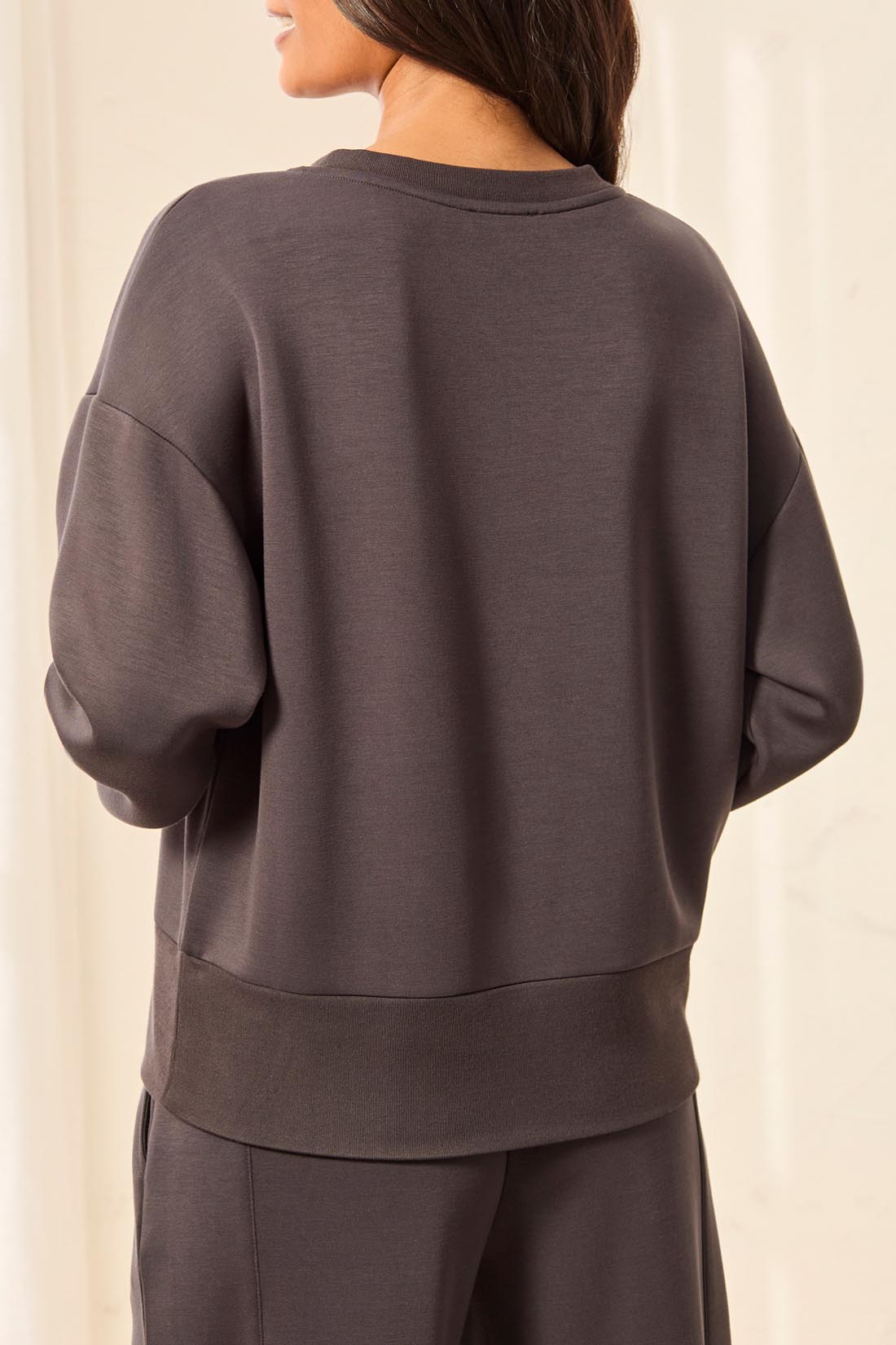 Tribal Techno Lux V Neck Top - Tornado