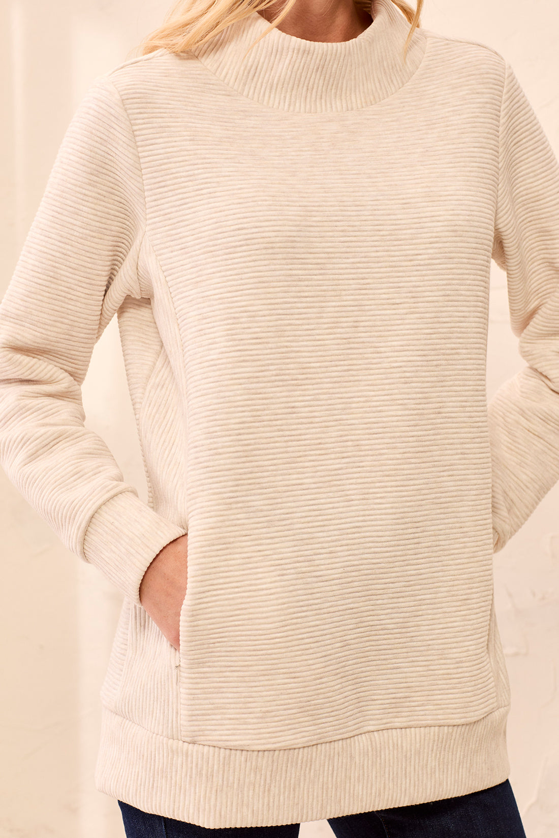 Tribal Mia Tunic - Sandstone