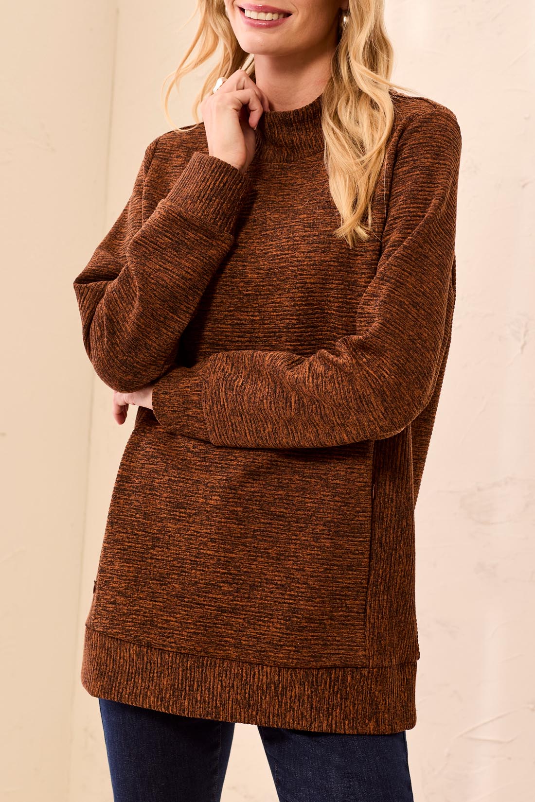 Tribal Mia Tunic - Maple