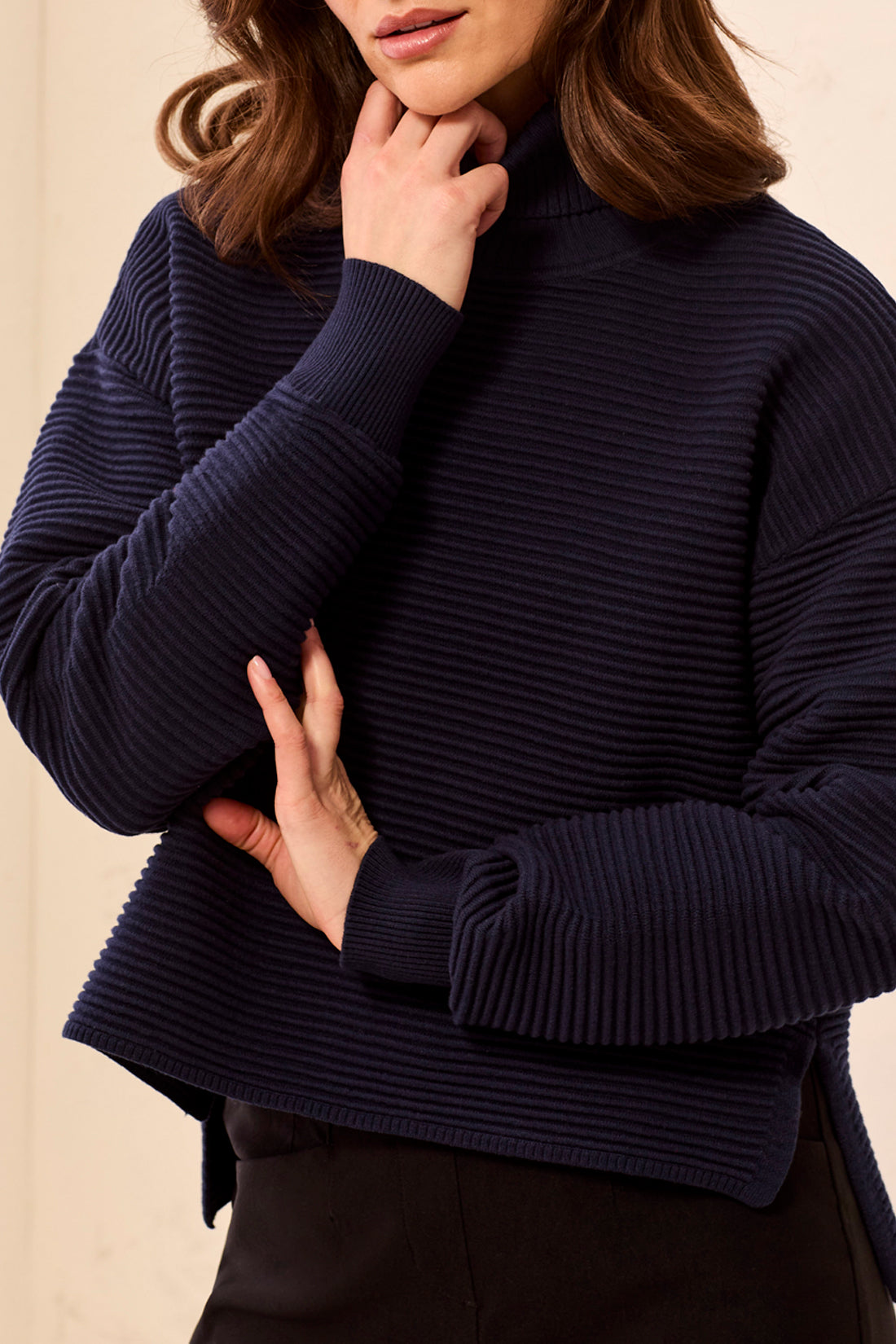 Tribal Aria Turtleneck - Nightfall