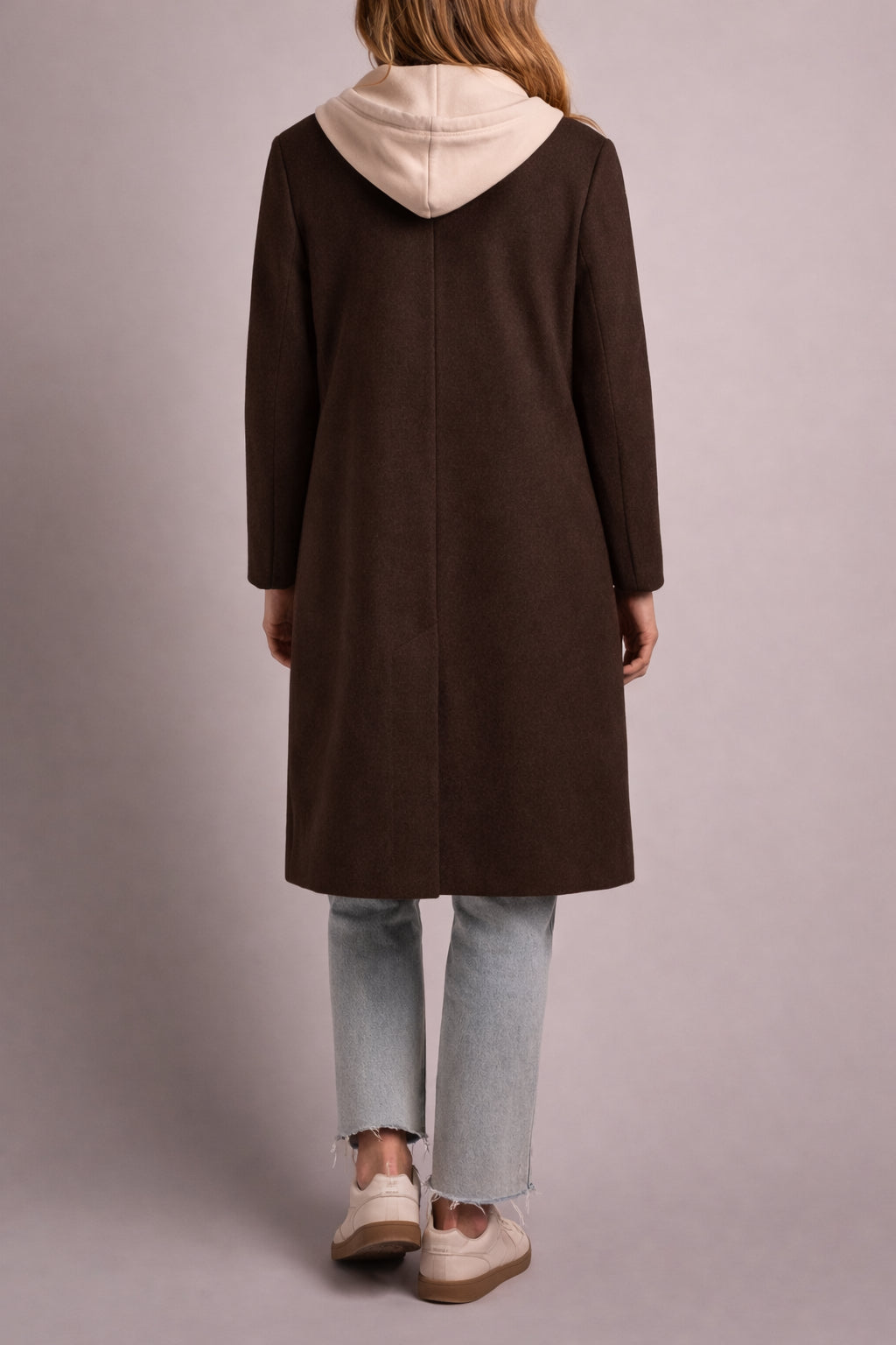 Tribal Fooler Trench Coat - Chocolate
