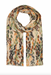 V. Fraas Organic Leaves Eco Scarf - 750 Khaki Accessories - Other Accessories - Hats & Scarves by V. Fraas | Grace the Boutique