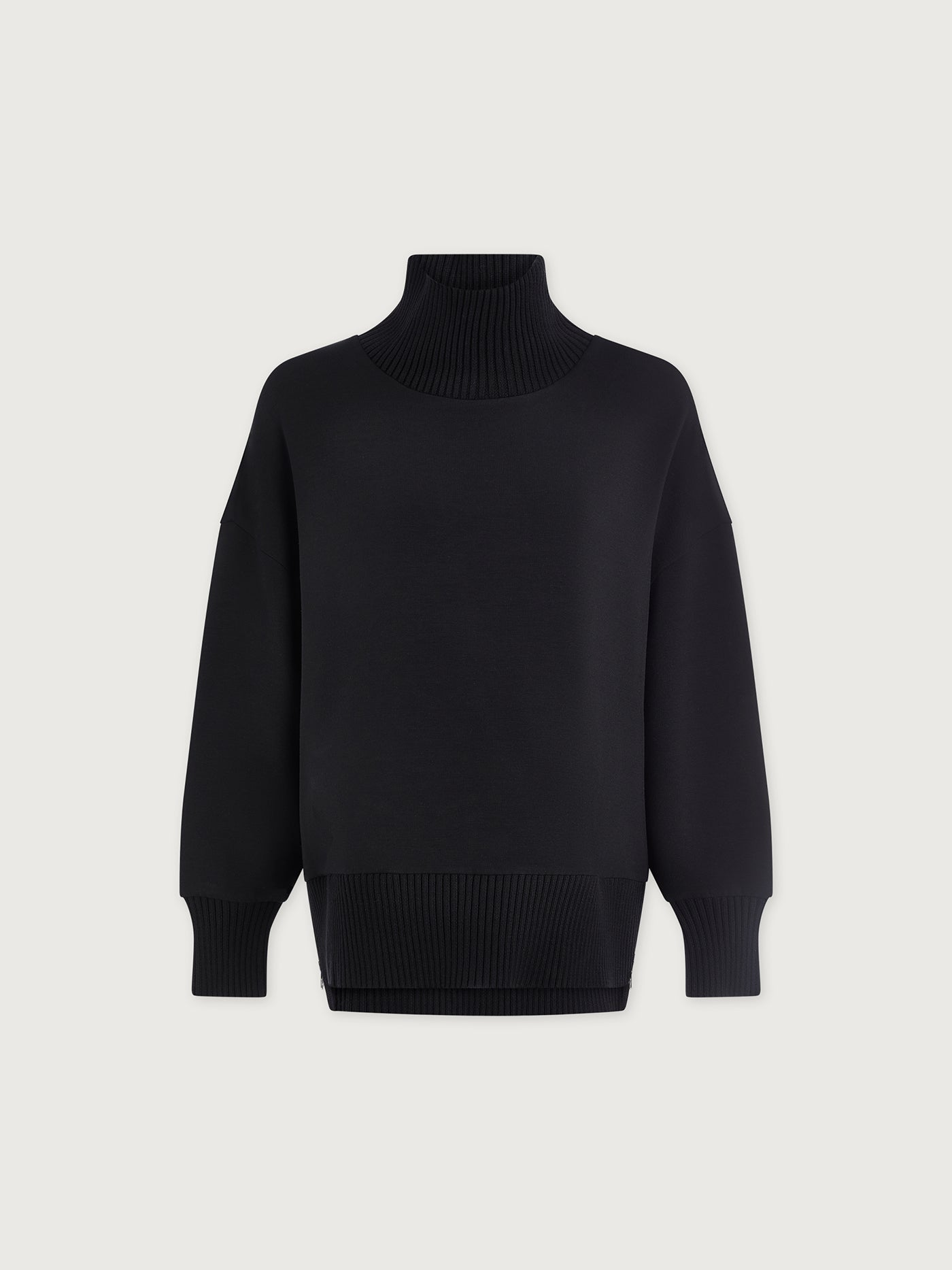 Varley Barker High Neck Sweater - Black