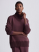 Varley Barker High Neck Sweater - Mahogany Sleepwear - Other Sleepwear - Loungewear by Varley | Grace the Boutique