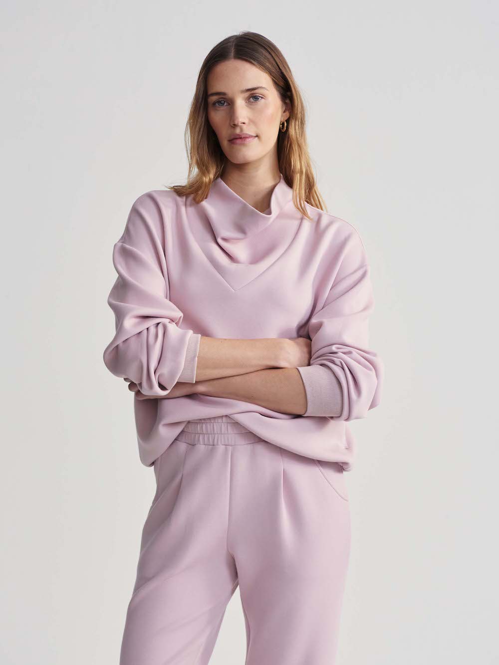 Varley Betsy Sweater - Burnished Lilac Sleepwear - Other Sleepwear - Loungewear by Varley | Grace the Boutique