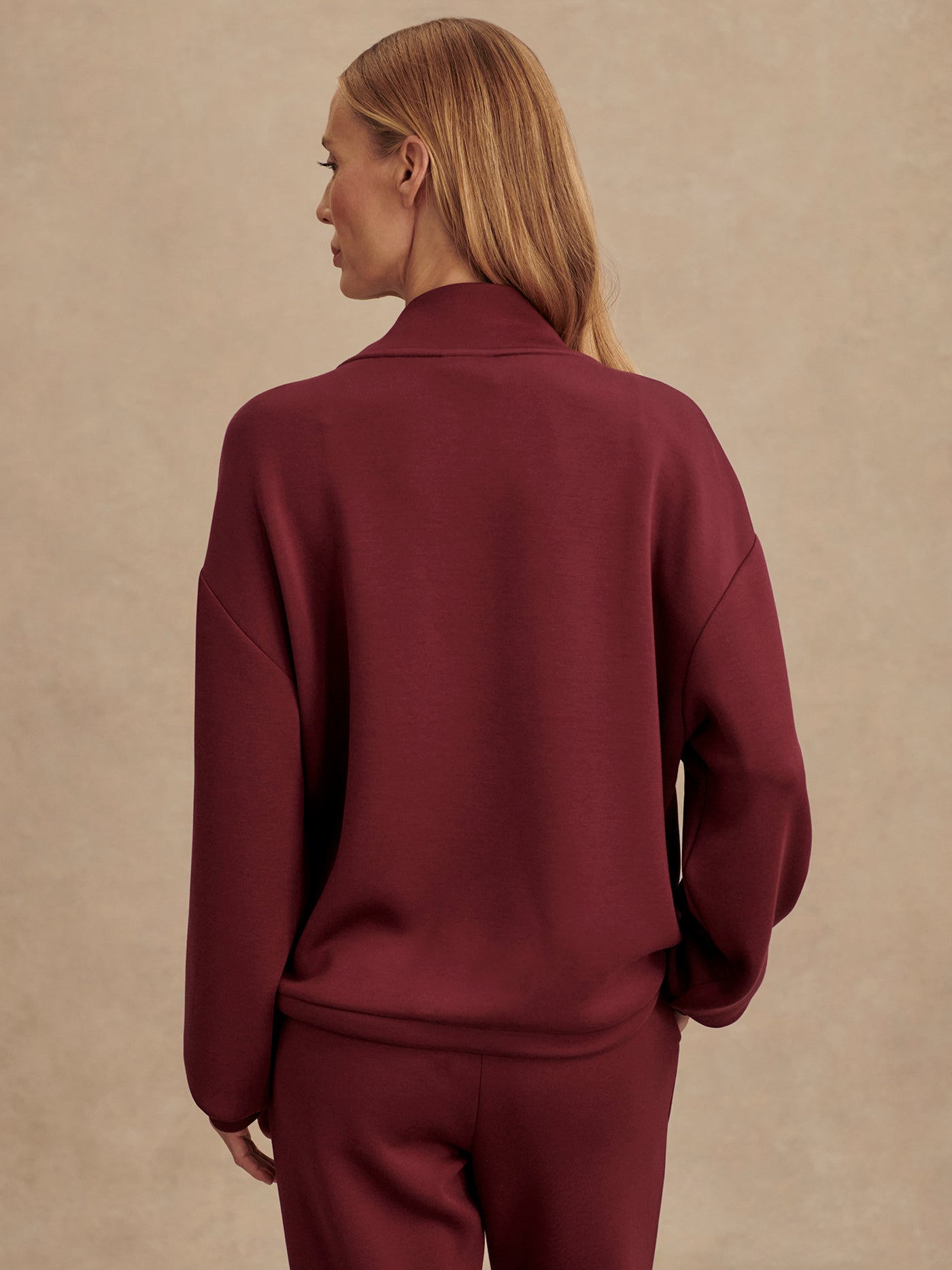 Varley Betsy Sweater - New Maroon