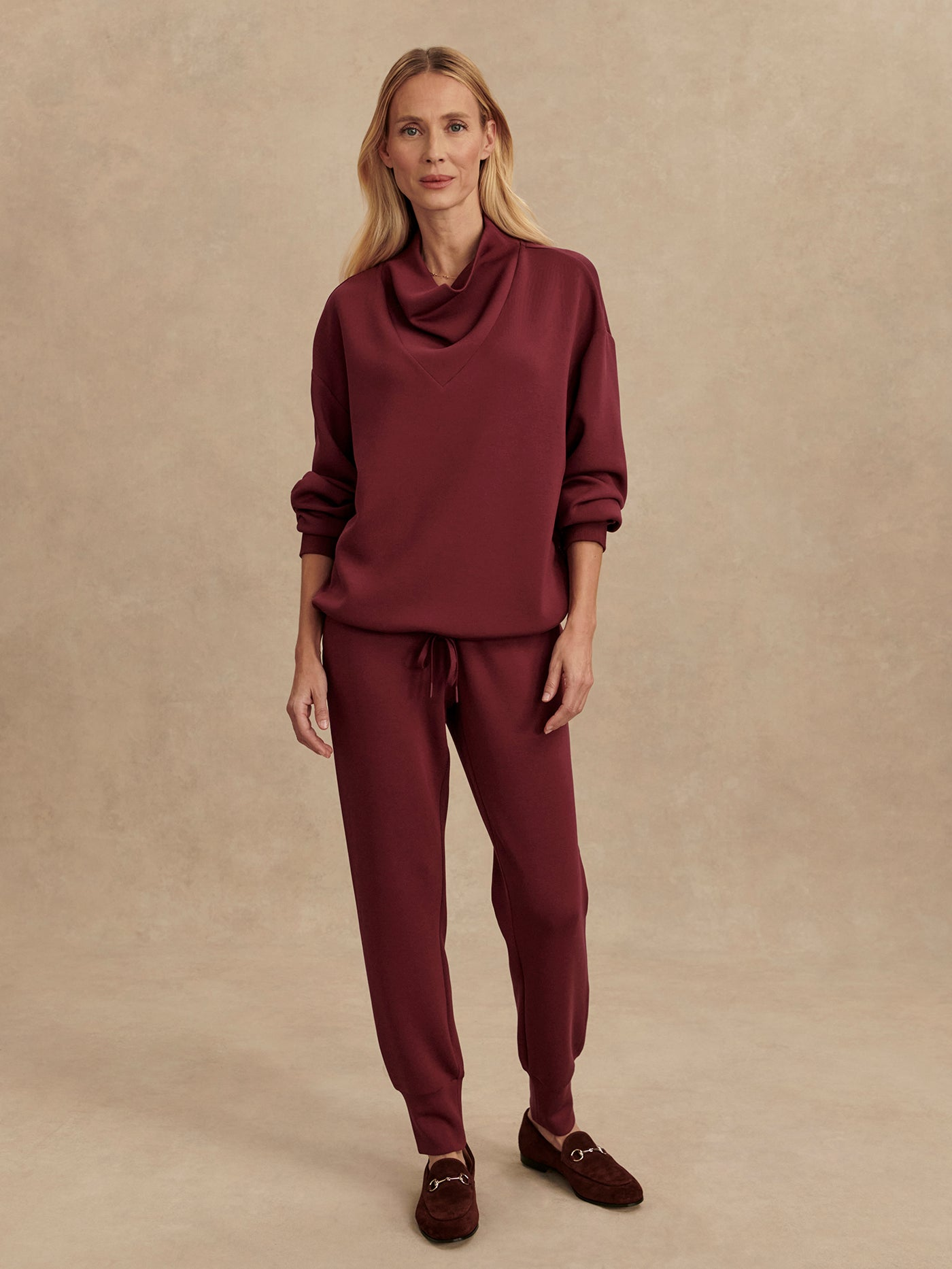 Varley Betsy Sweater - New Maroon