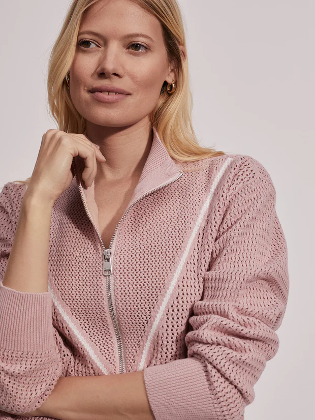 Varley Calva Knit - Pale Mauve Clothing - Tops - Sweaters - Pullovers by Varley | Grace the Boutique