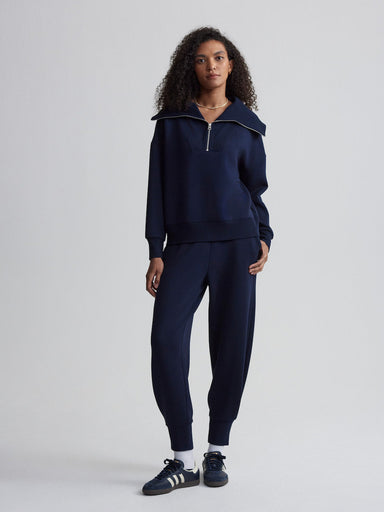 Varley Catherine Half Zip - Sky Captain Sleepwear - Other Sleepwear - Loungewear by Varley | Grace the Boutique