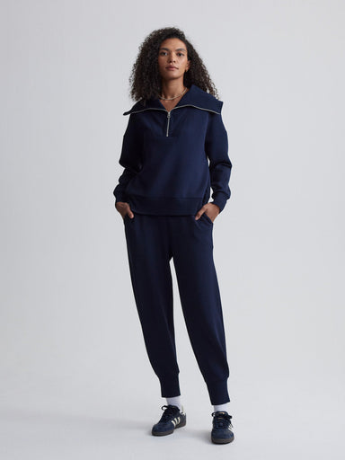 Varley Catherine Half Zip - Sky Captain Sleepwear - Other Sleepwear - Loungewear by Varley | Grace the Boutique