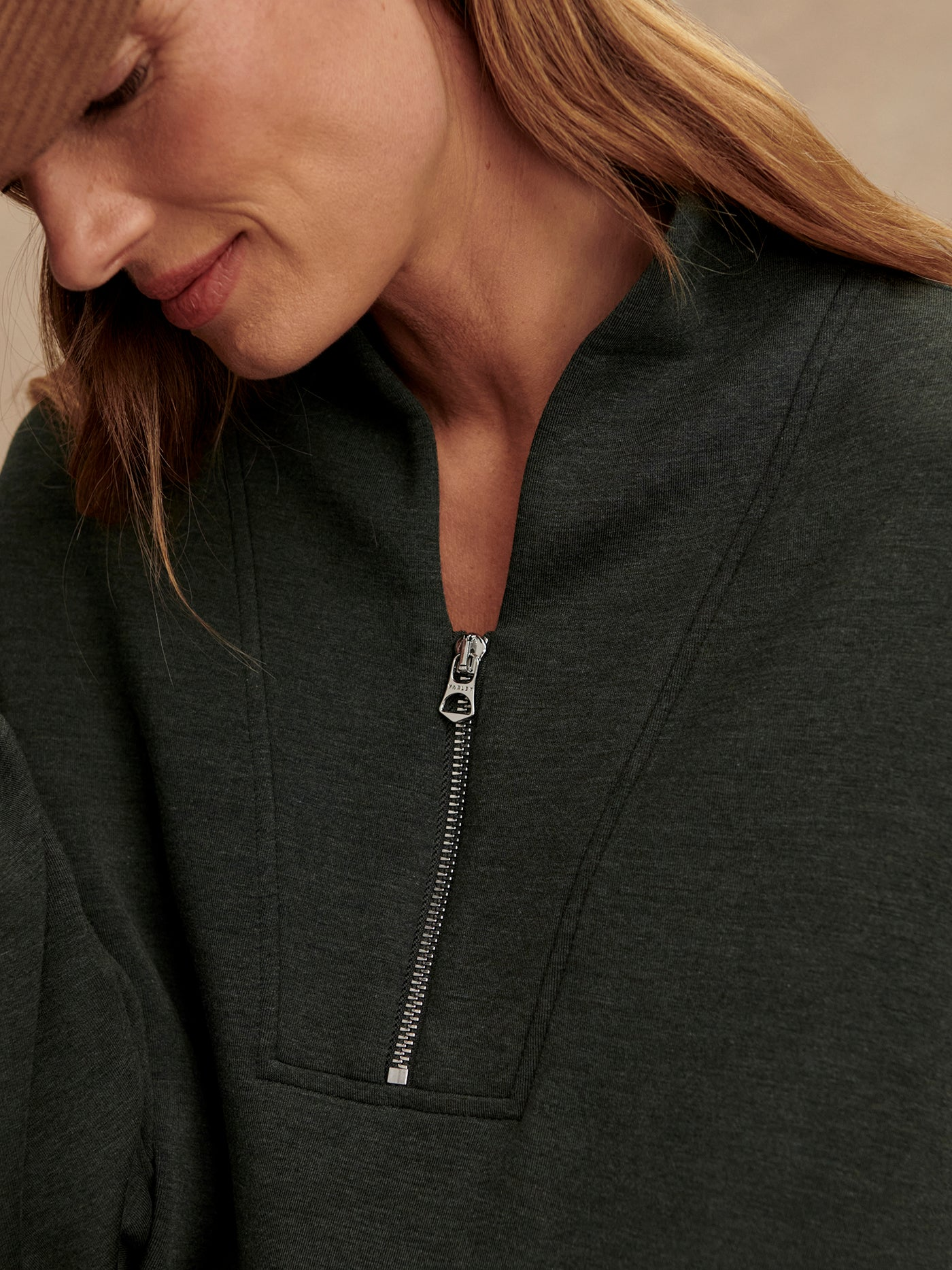 Varley Davidson Sweater - Olive Marl