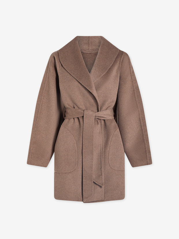 Varley Edgemere Wrap Jacket - Stucco Clothing - Outerwear - Coats by Varley | Grace the Boutique