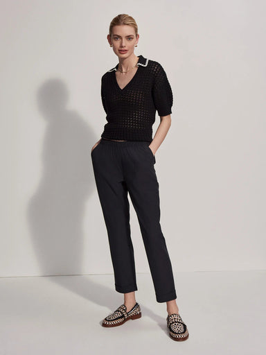 Varley Everly Taper Pant - Black Clothing - Bottoms - Pants - Casual by Varley | Grace the Boutique