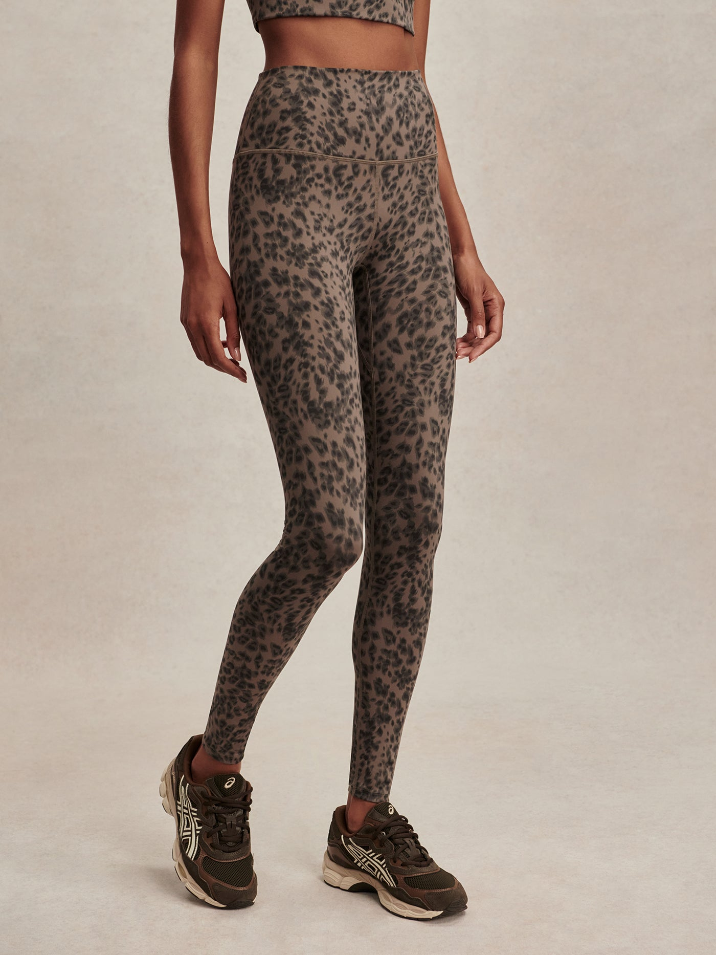 Varley Freesoft High Rise Legging 28 - Brown Cheetah