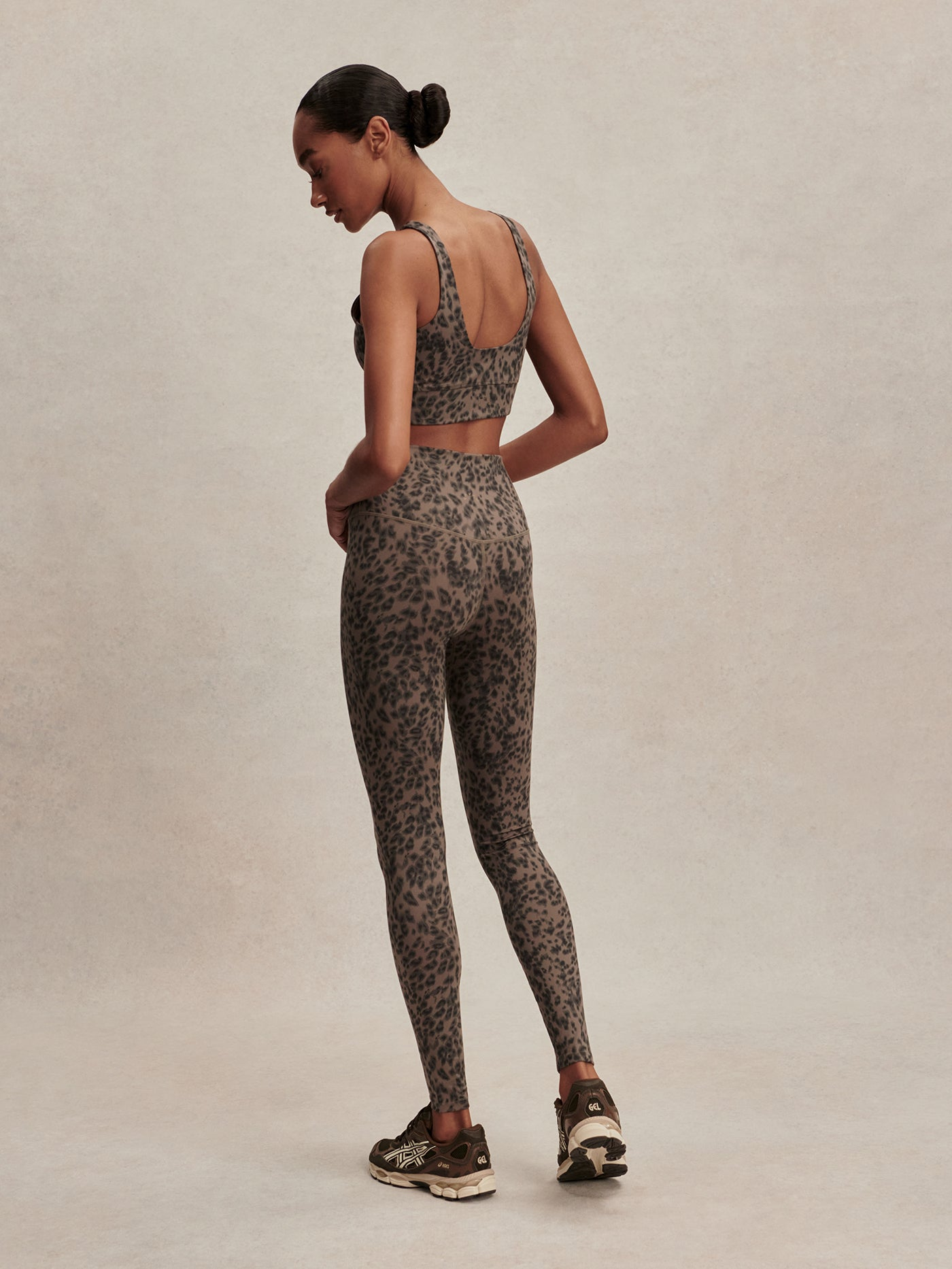 Varley Freesoft High Rise Legging 28 - Brown Cheetah